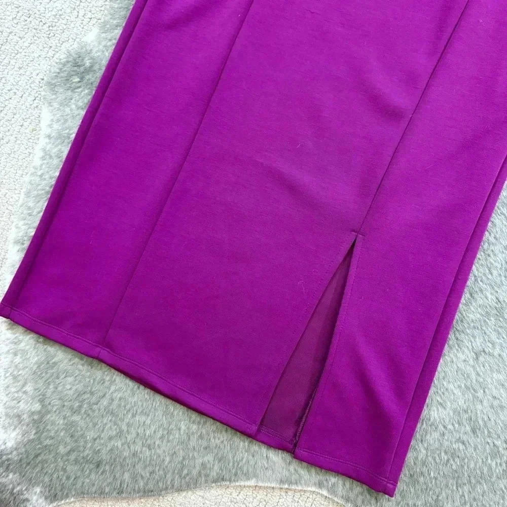 NWT Torrid Midi Studio Cupro Bodycon Dress - Picture 7 of 12